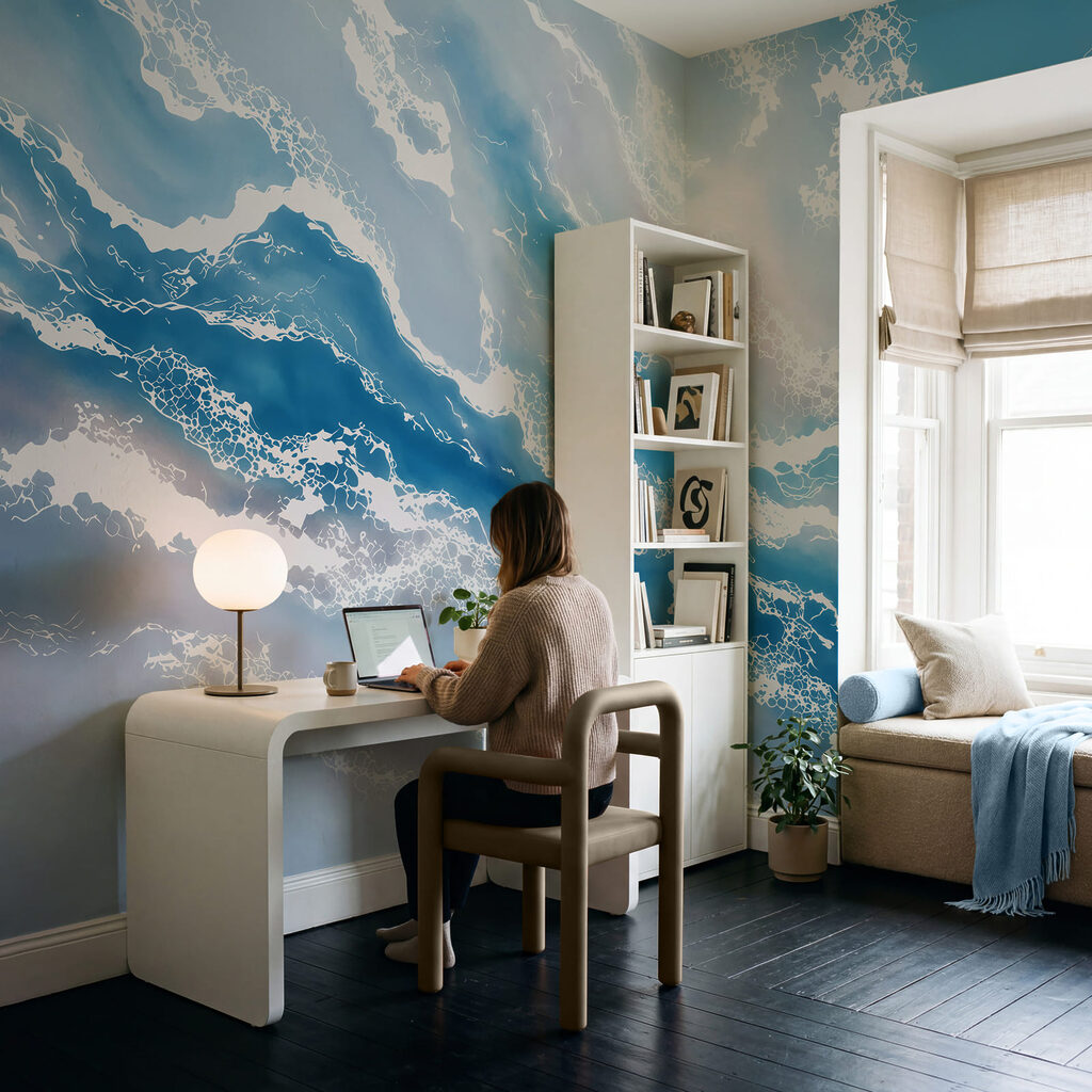 Schäumende Farbströme — Interieur 4