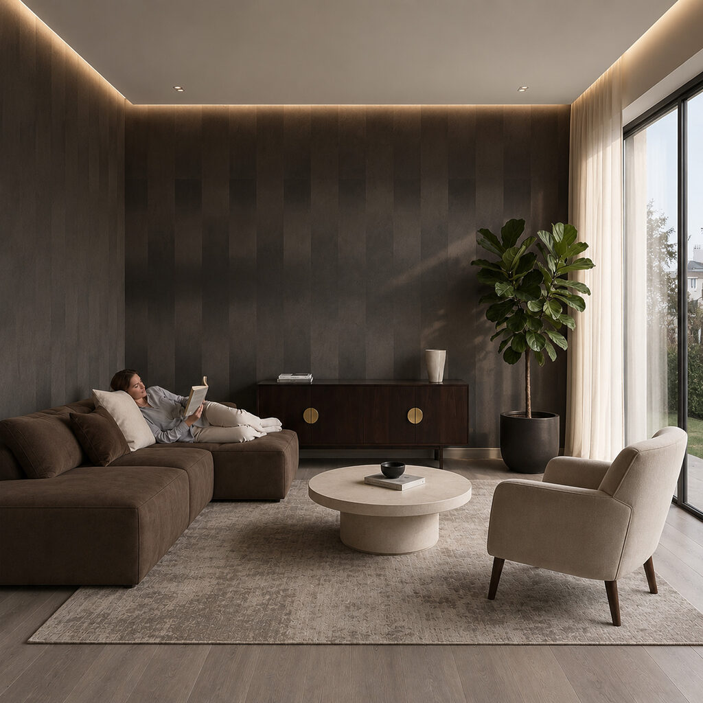 Dunkle, verblassende Streifen — Interieur 1