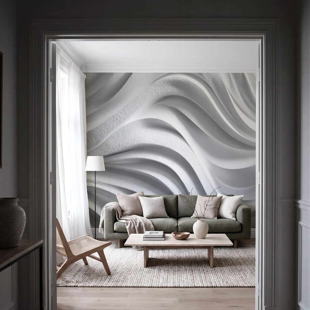 Wellen mit sanften Schatten — Interieur 3