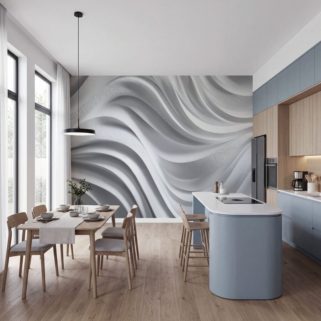 Wellen mit sanften Schatten — Interieur 4