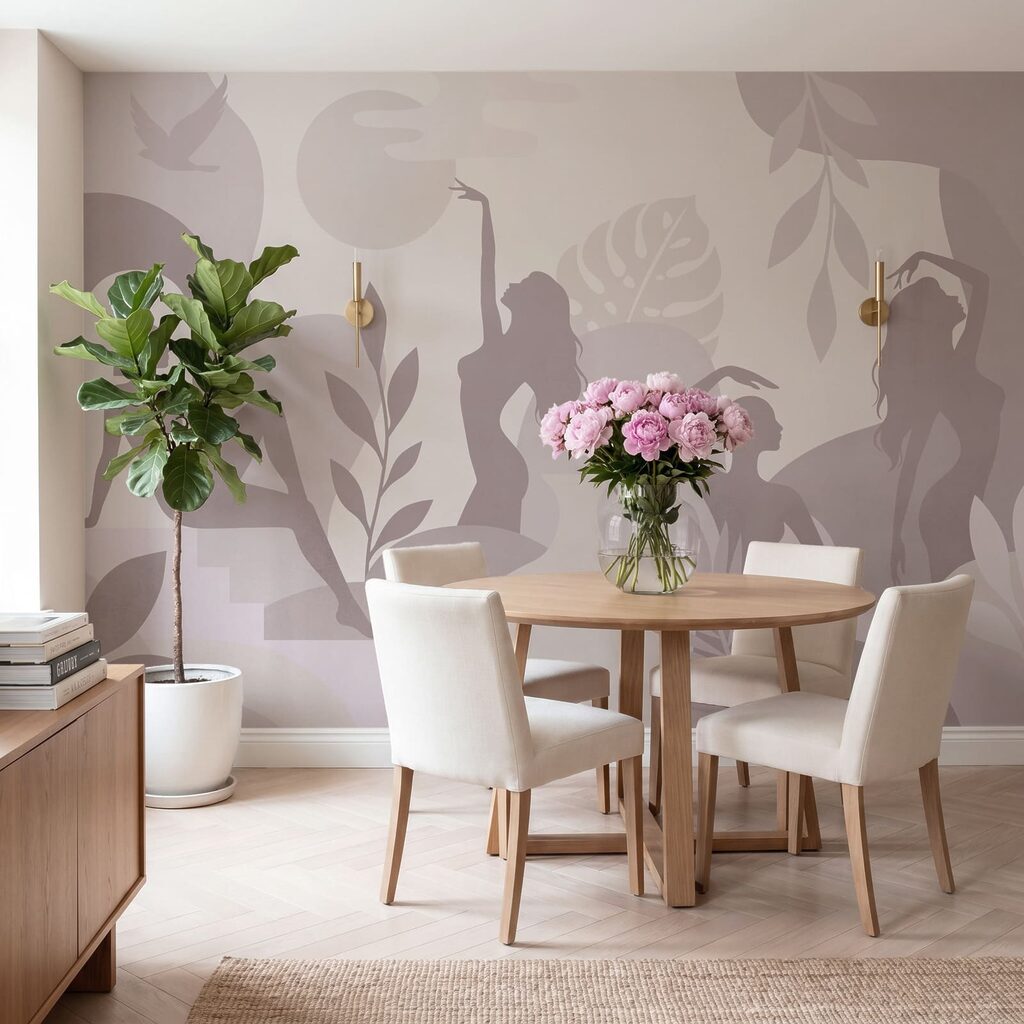 Bewegte Frauensilhouetten — Interieur 4