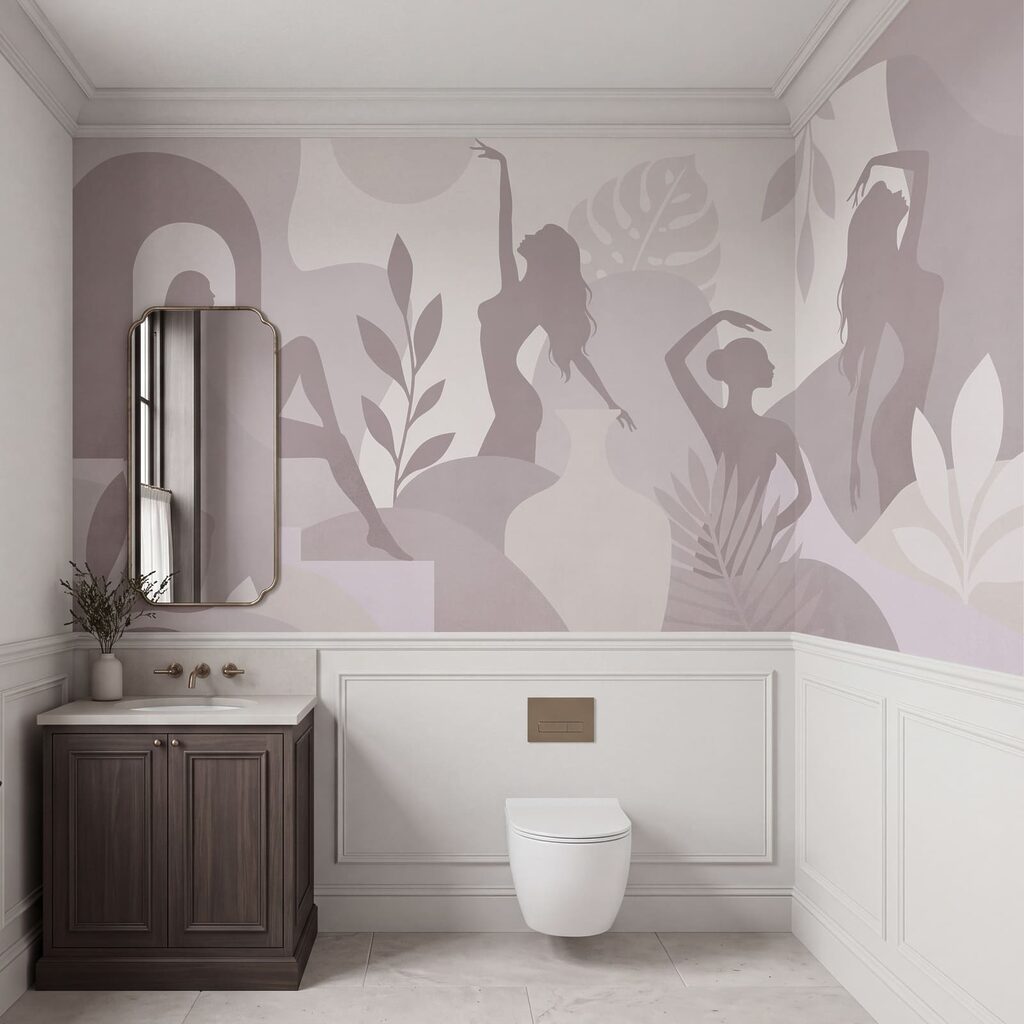 Bewegte Frauensilhouetten — Interieur 5