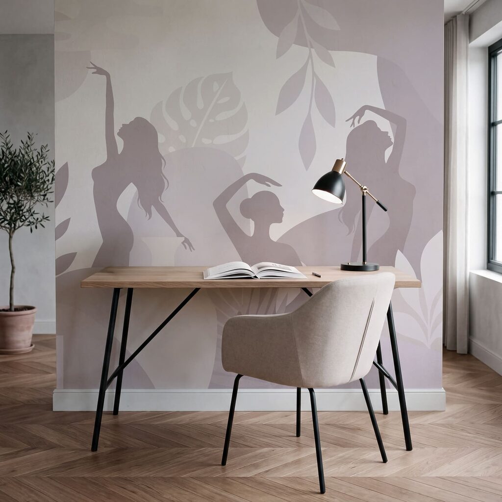 Bewegte Frauensilhouetten — Interieur 6
