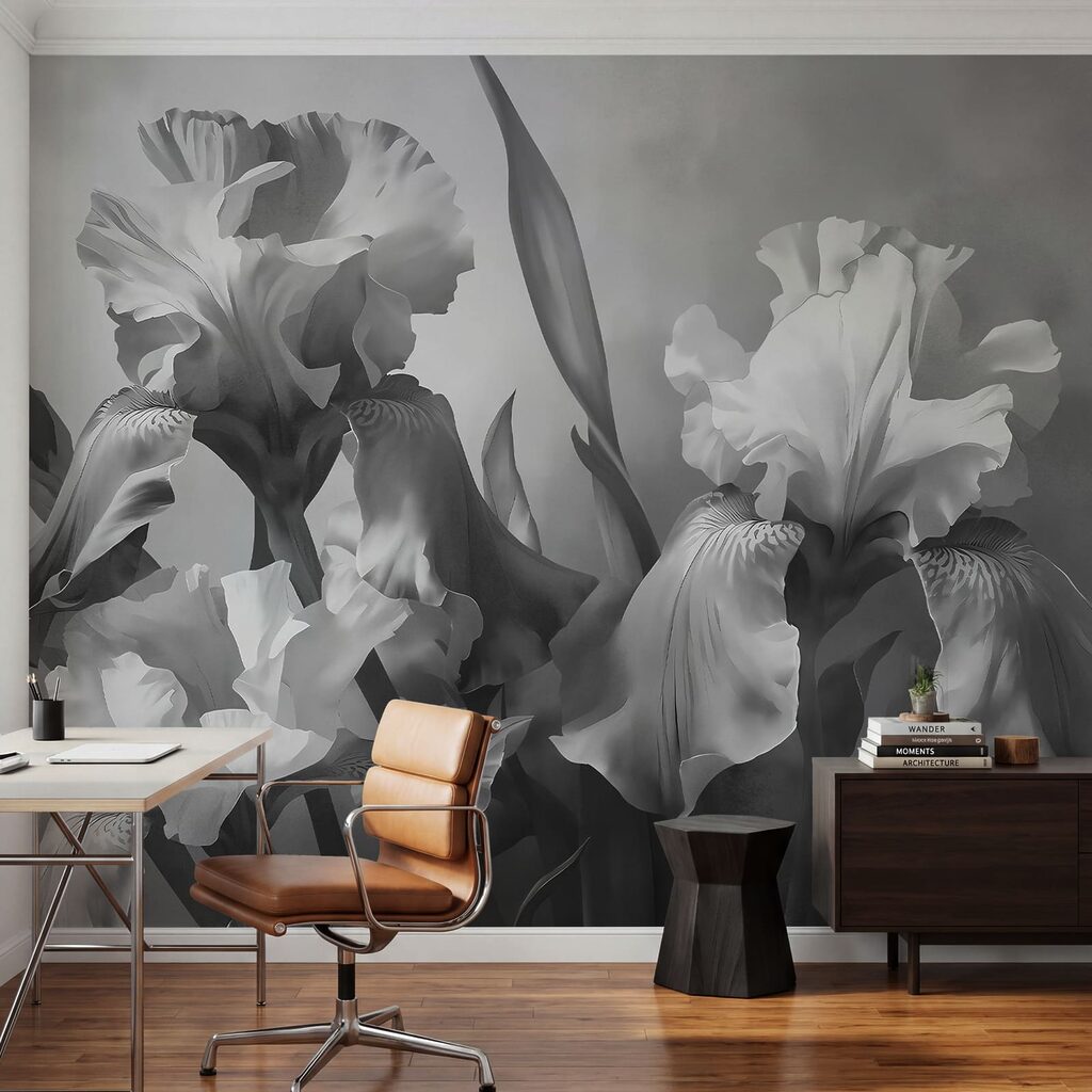 Iris in klassischem Pinselstrich — Interieur 1