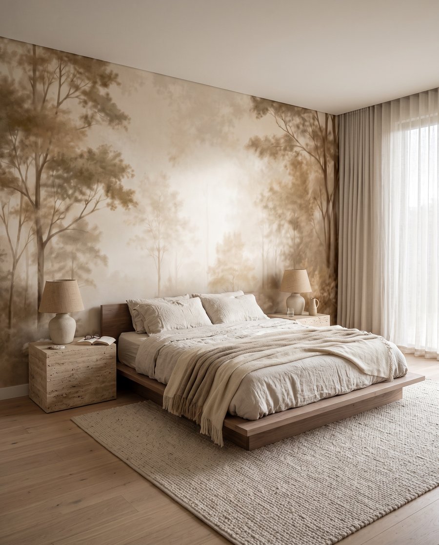 Licht zwischen blassen Bäumen — Interieur 1