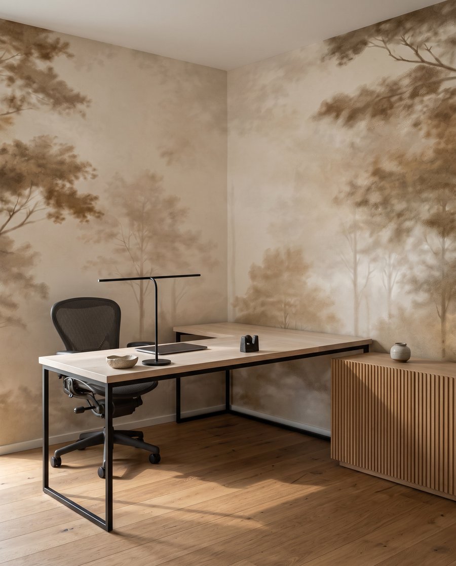 Licht zwischen blassen Bäumen — Interieur 8