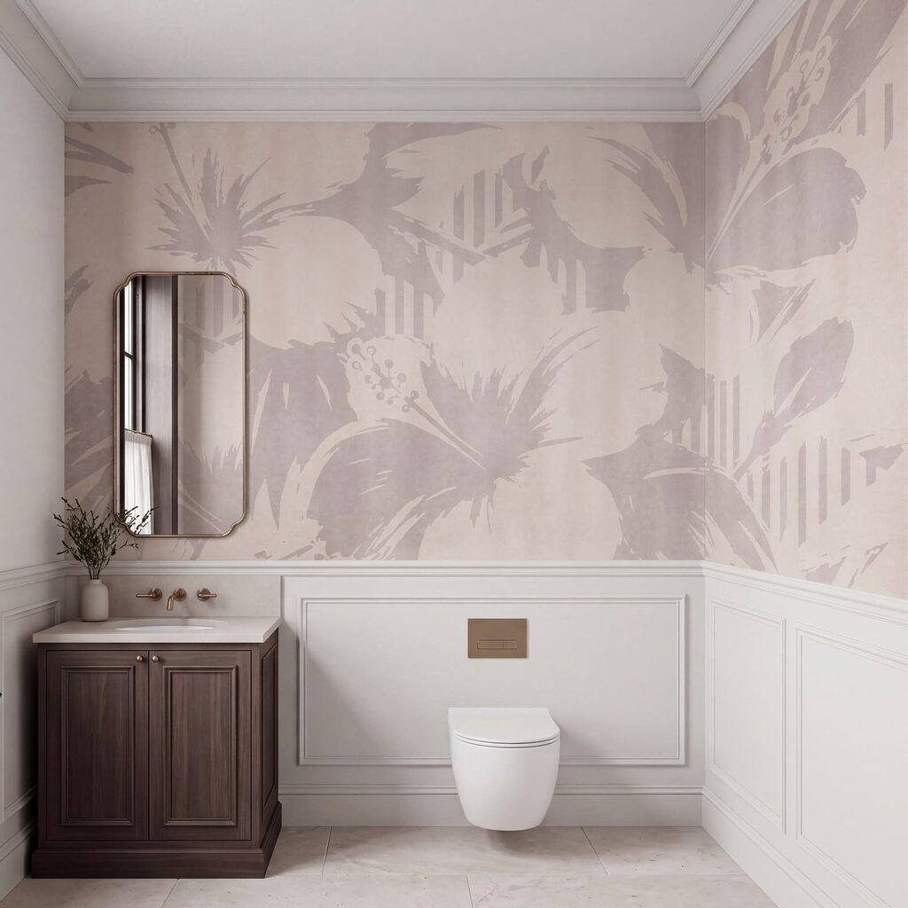 Pflanzenschatten auf Streifen — Interieur 5