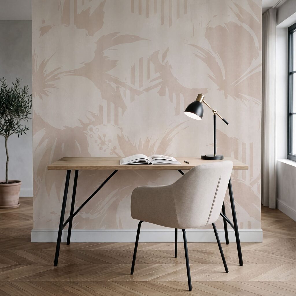 Pflanzenschatten auf Streifen — Interieur 5