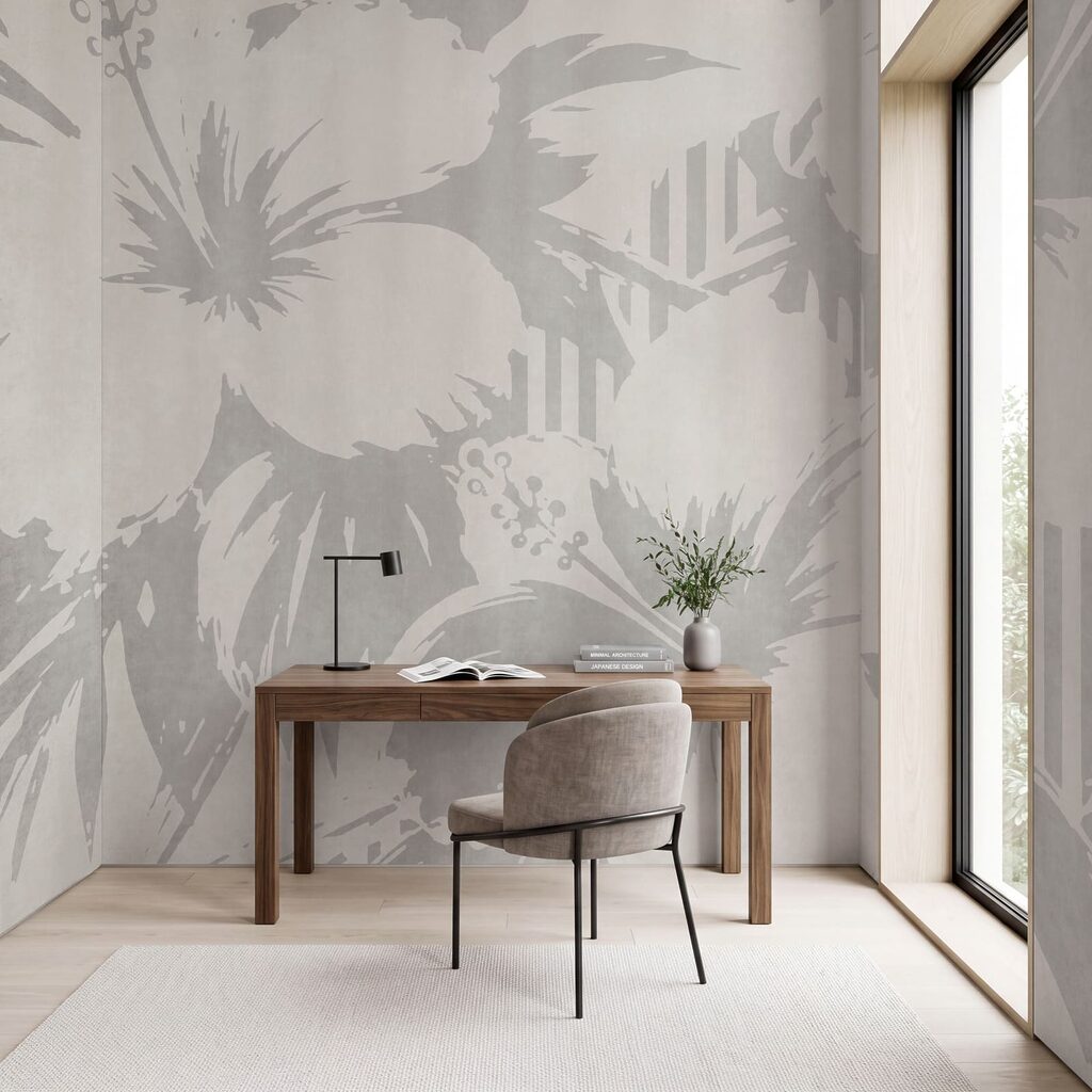 Pflanzenschatten auf Streifen — Interieur 1