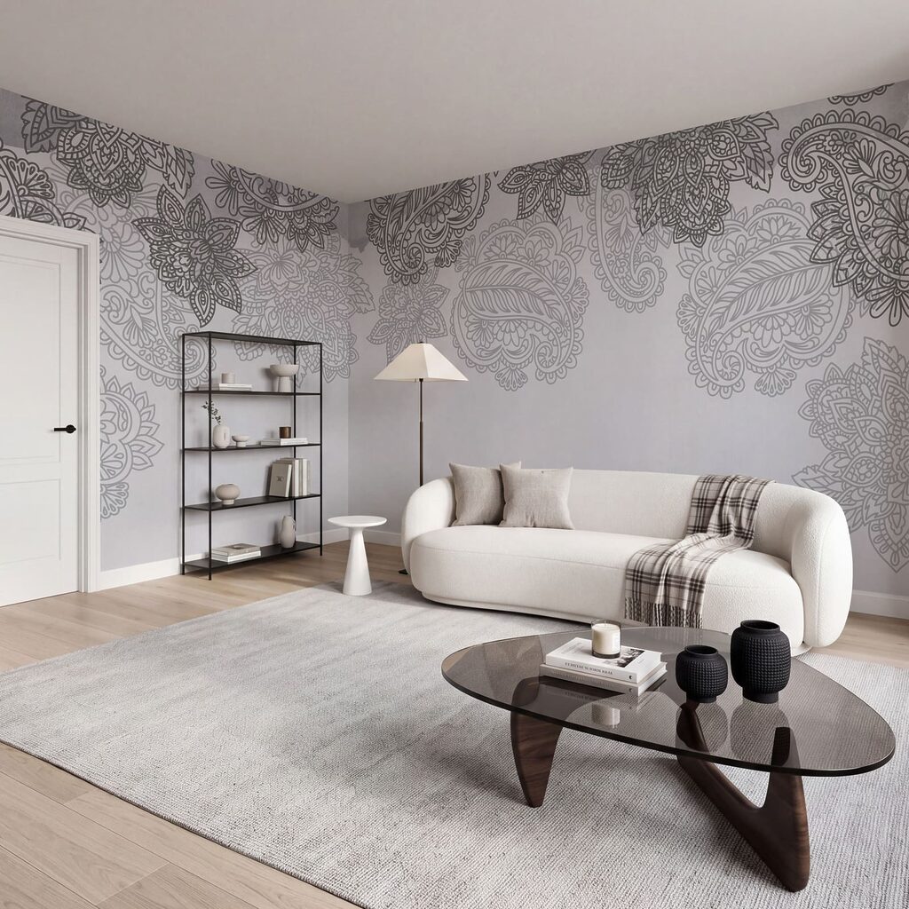 Paisleymuster am oberen Rand — Interieur 2