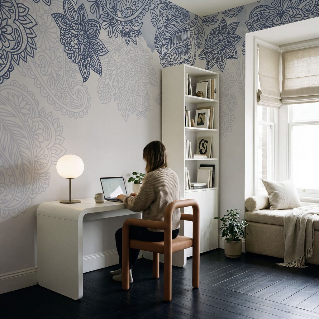 Paisleymuster am oberen Rand — Interieur 4