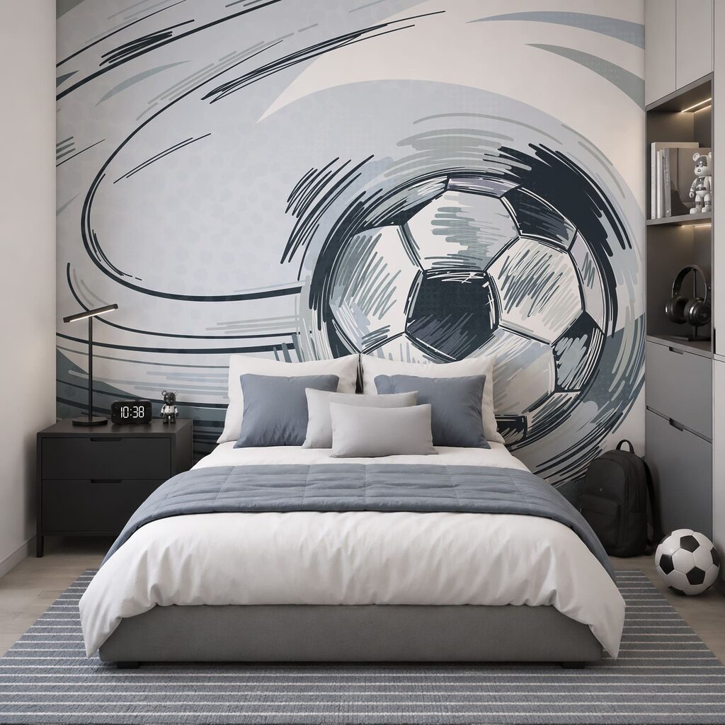 Fußball mit Tintenbogen — Interieur 1