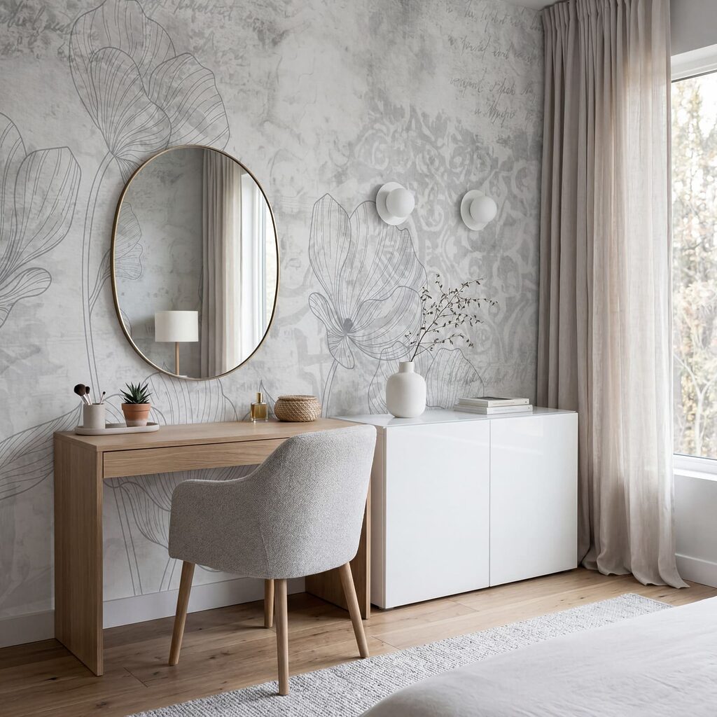 Blütenlinien und alte Ornamente — Interieur 3