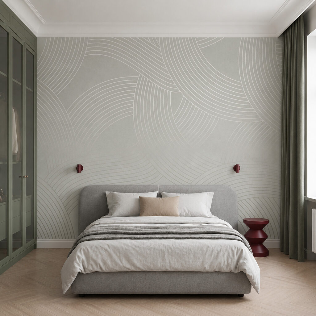Verschlungene Linienbögen — Interieur 1