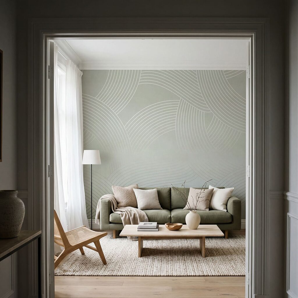 Verschlungene Linienbögen — Interieur 2