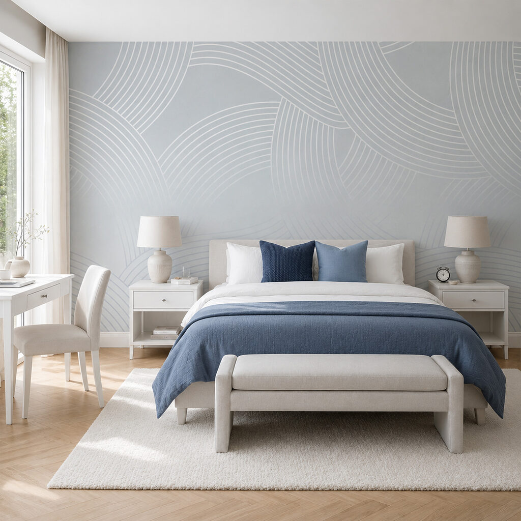 Verschlungene Linienbögen — Interieur 1