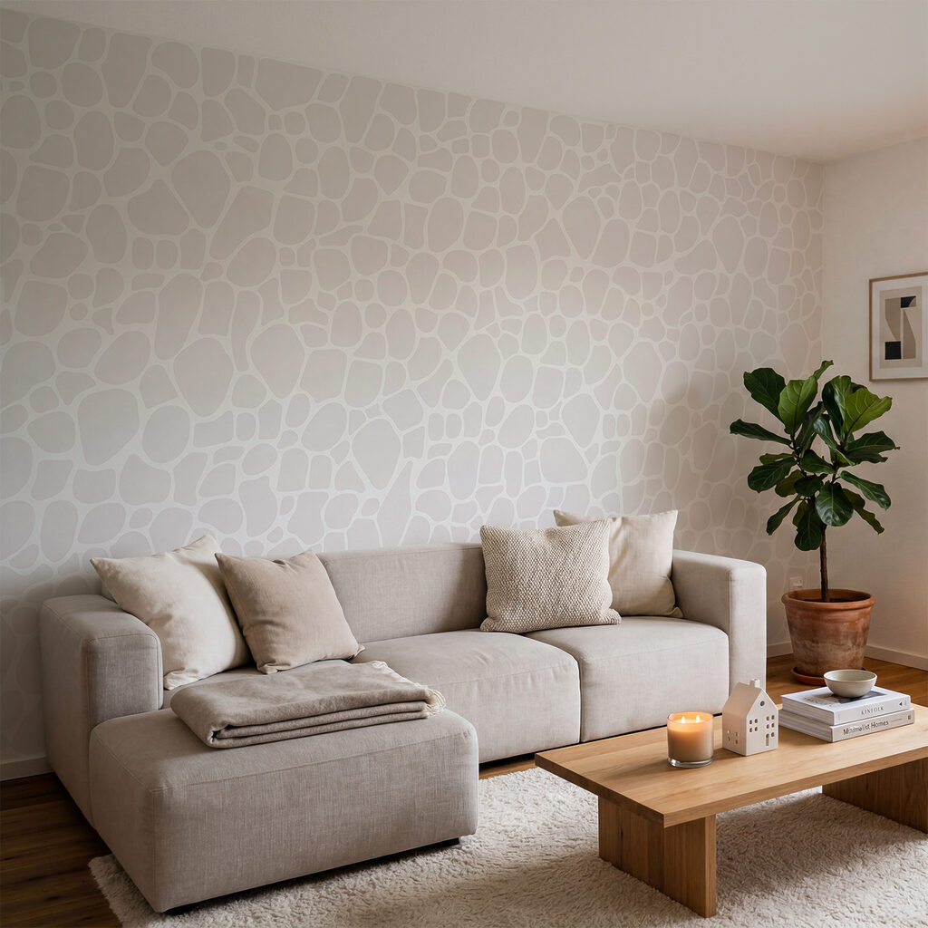 Kleine Formen wie Kiesel — Interieur 2