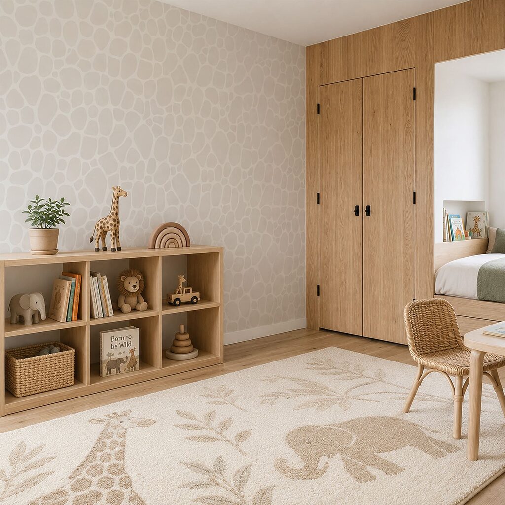 Kleine Formen wie Kiesel — Interieur 1