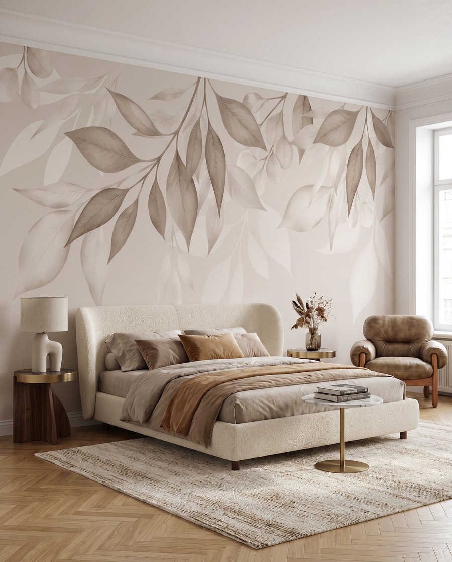 Blätter am oberen Rand — Interieur 1