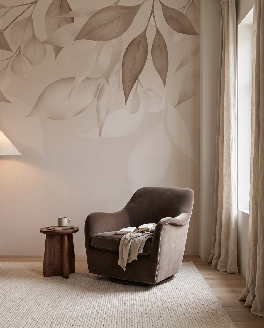 Blätter am oberen Rand — Interieur 2