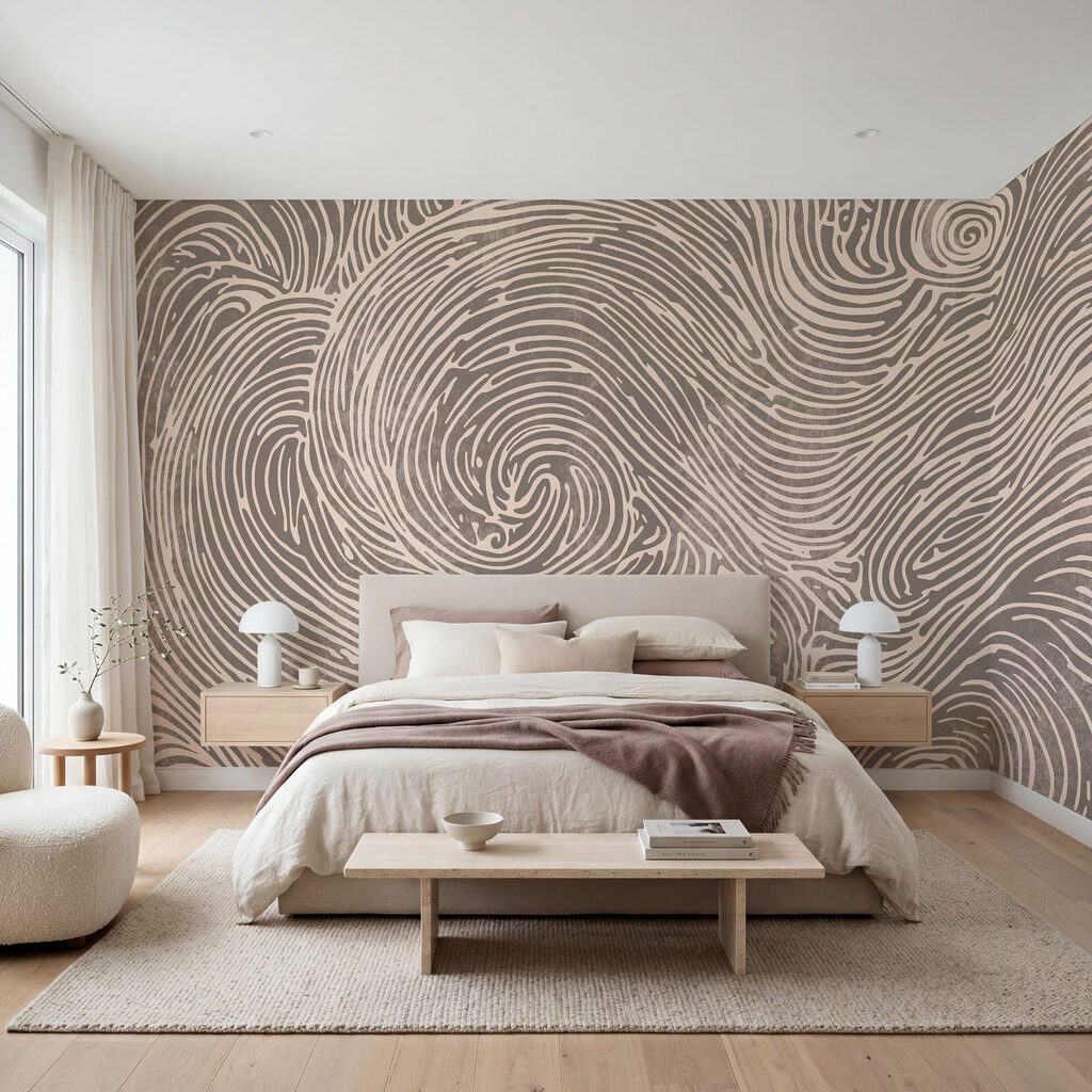 Spiralen in Wellenlinien — Interieur 2