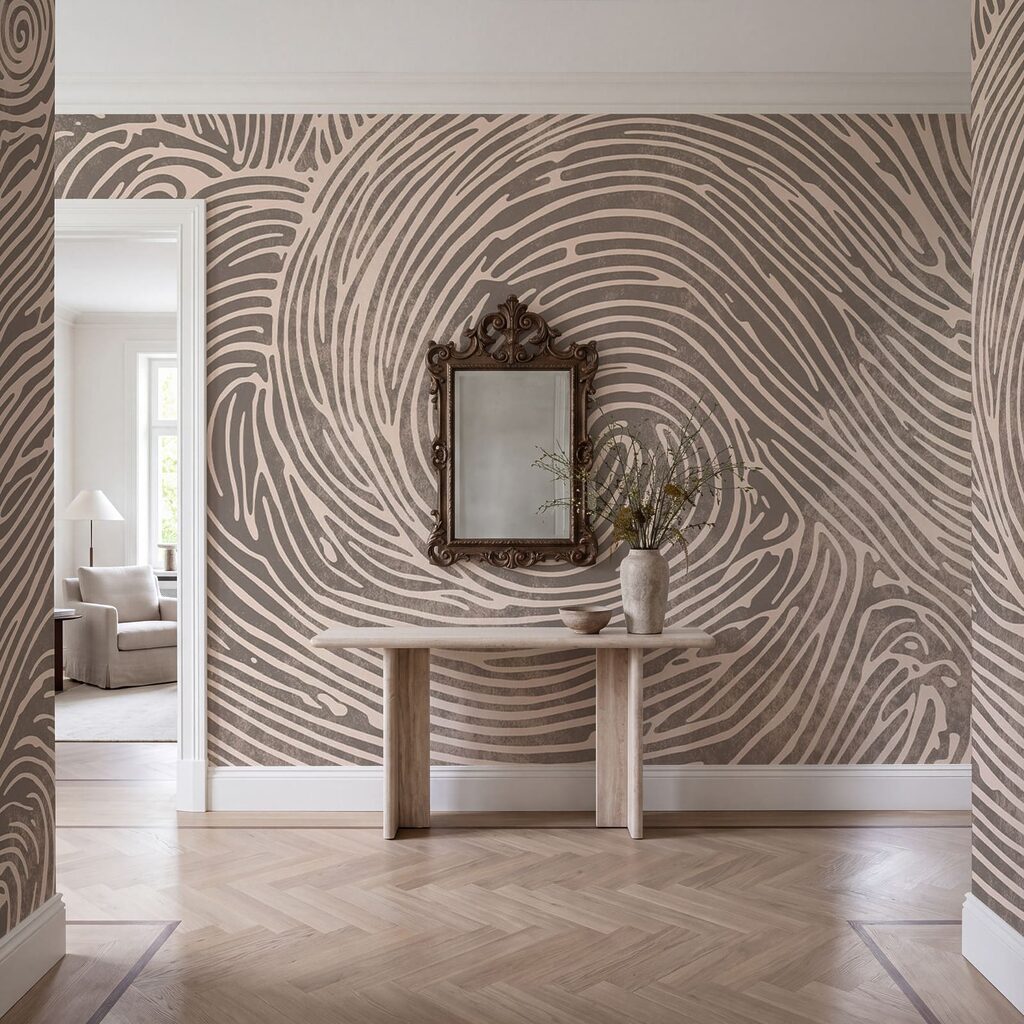 Spiralen in Wellenlinien — Interieur 1