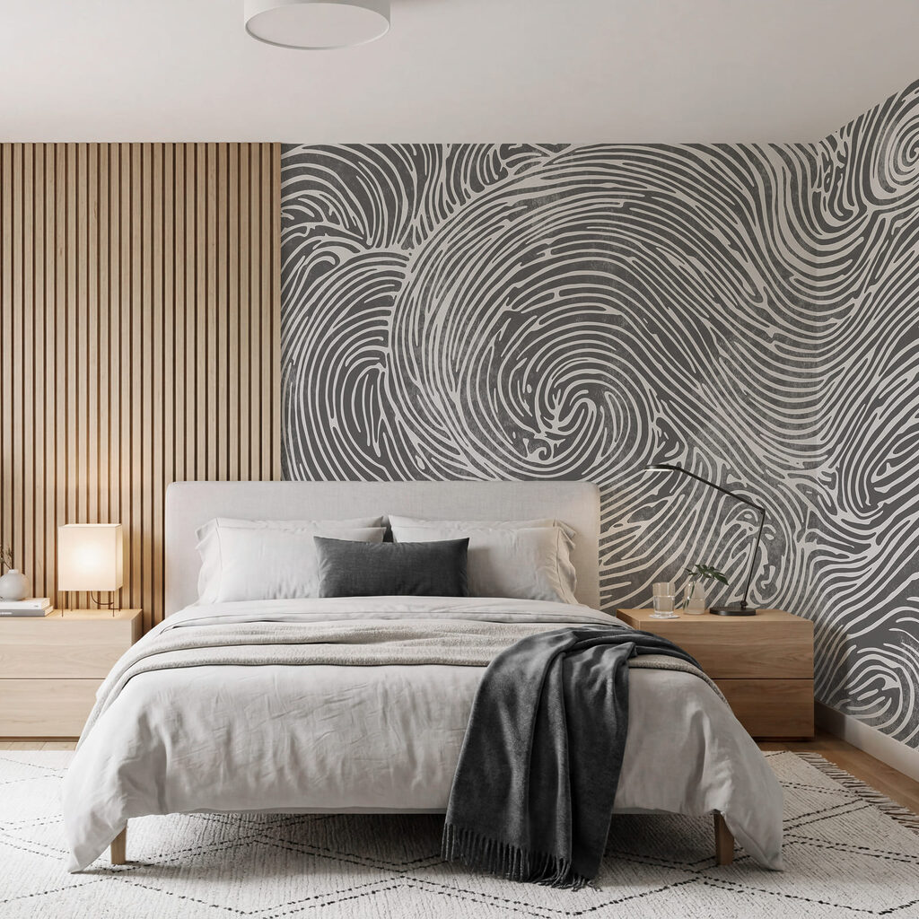 Spiralen in Wellenlinien — Interieur 2
