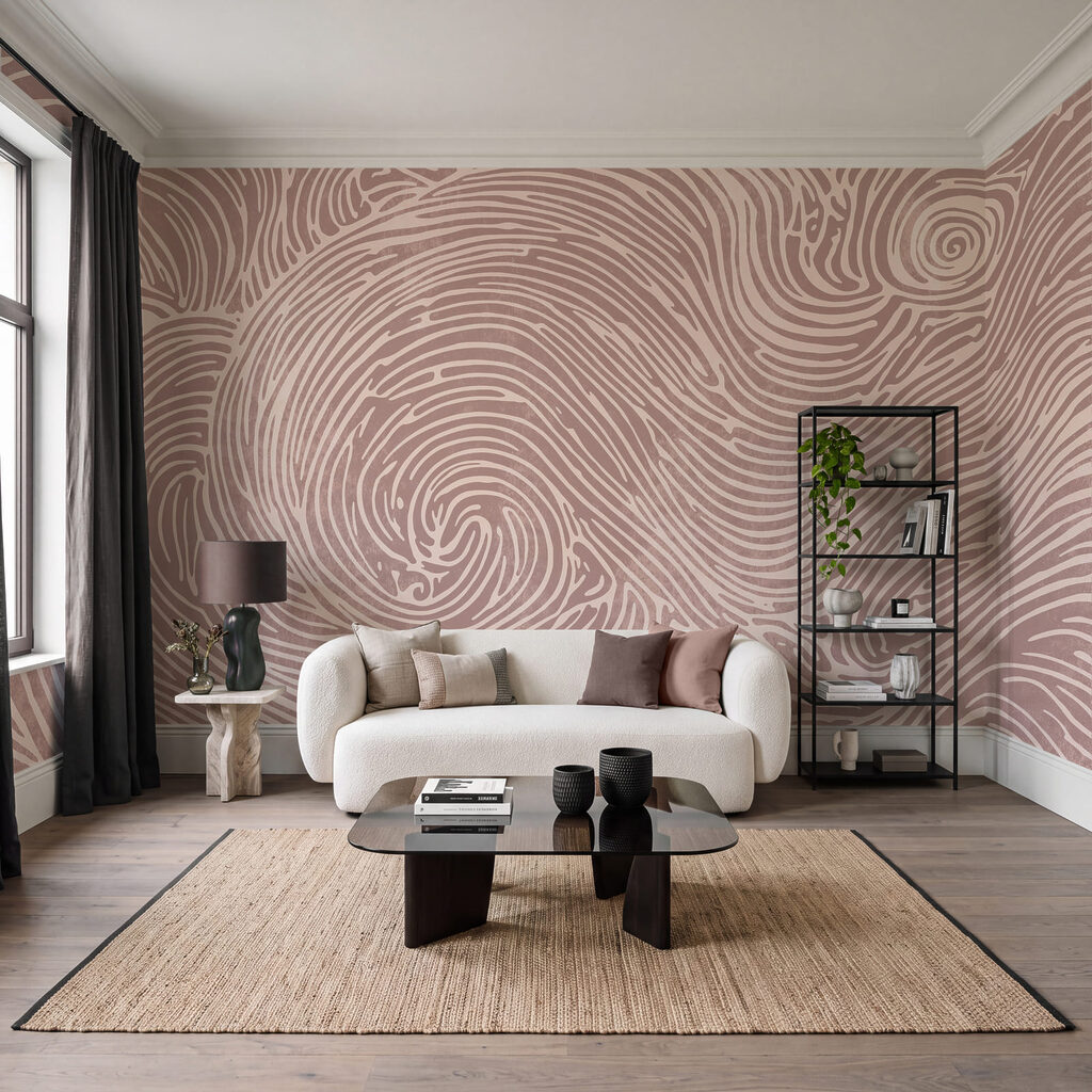 Spiralen in Wellenlinien — Interieur 2