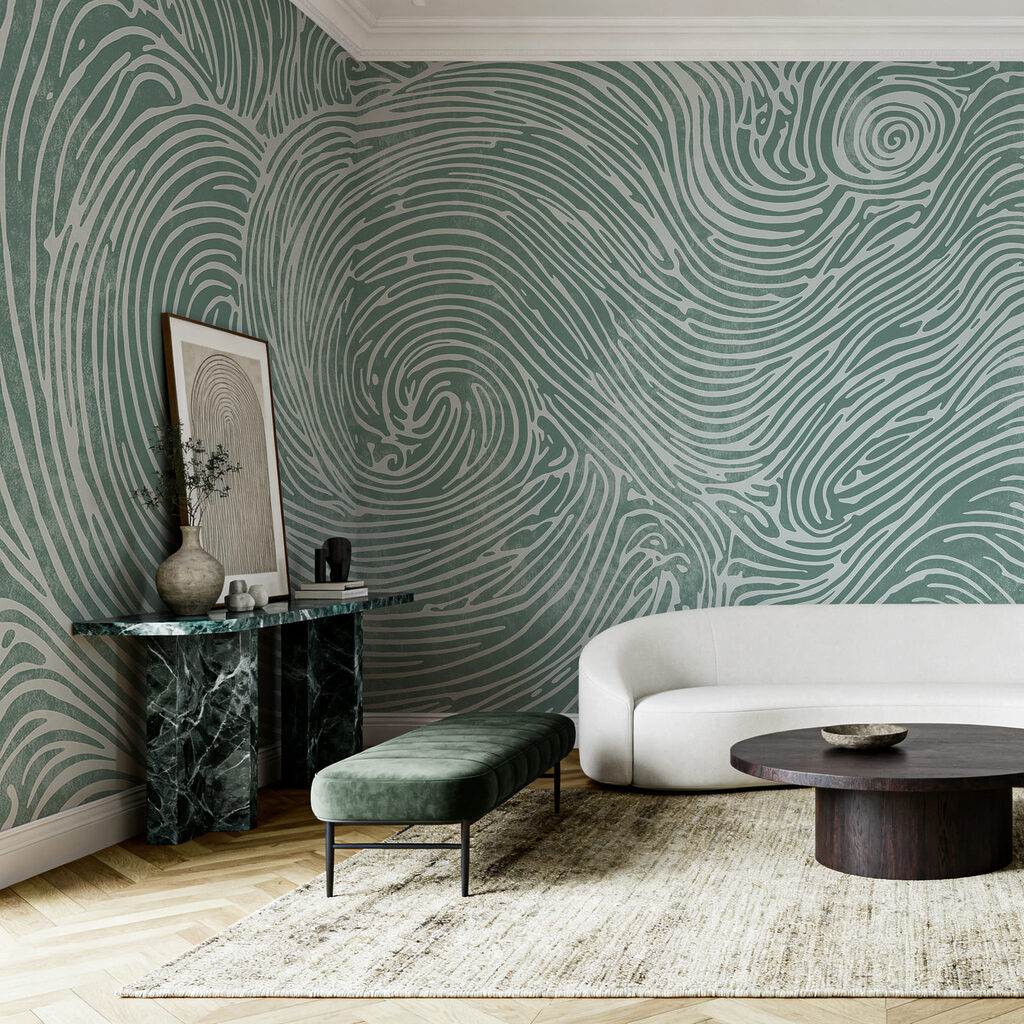 Spiralen in Wellenlinien — Interieur 1