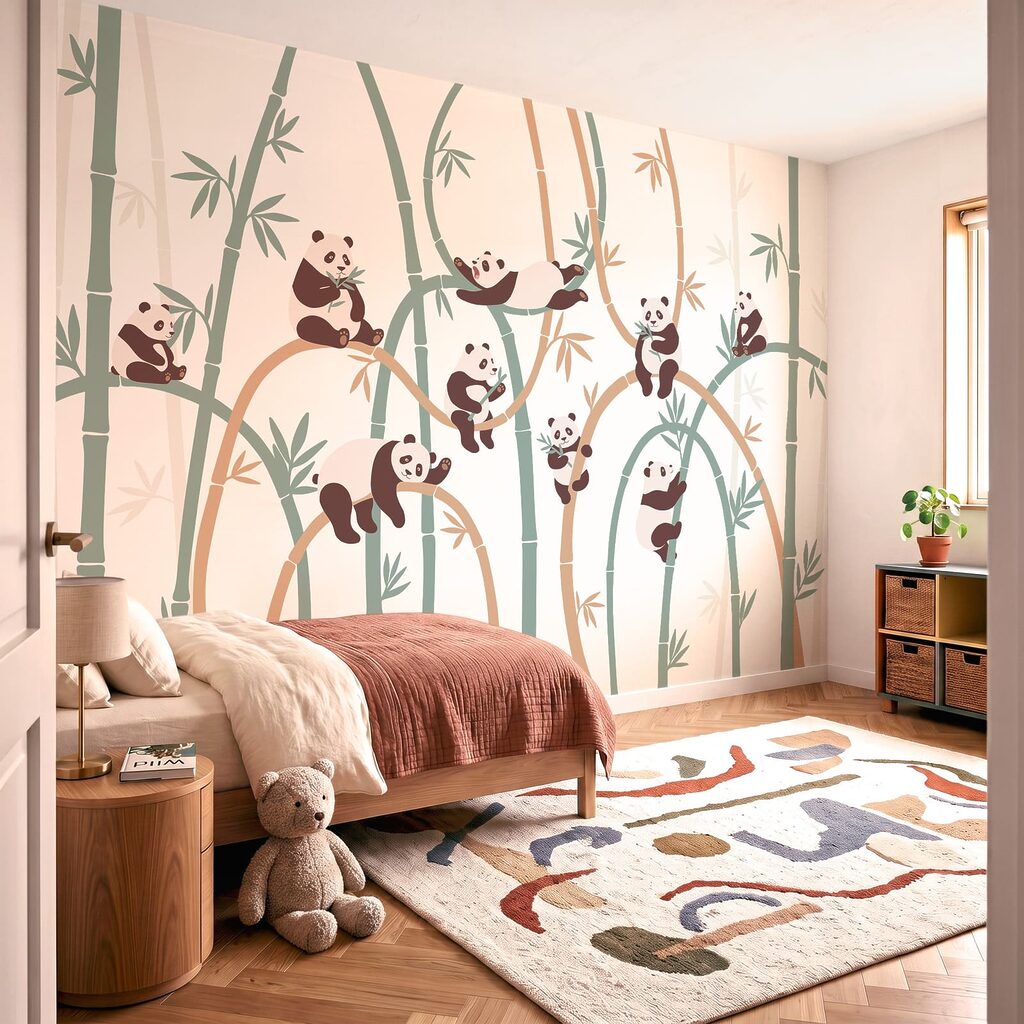 Pandas im Bambus — Interieur 2