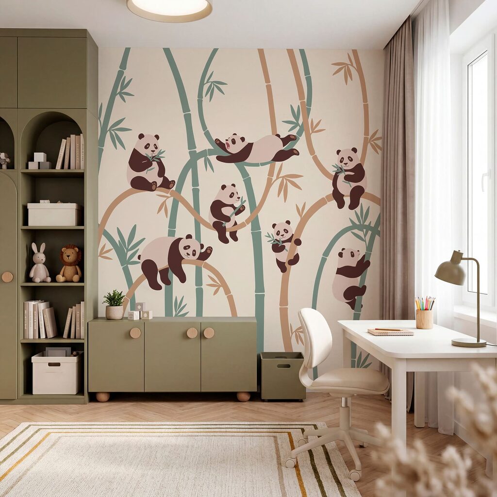 Pandas im Bambus — Interieur 3