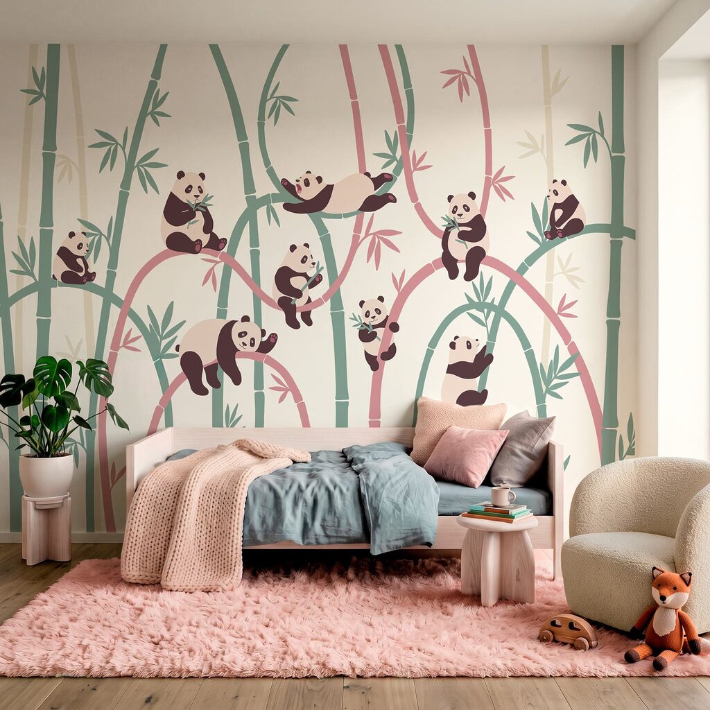 Pandas im Bambus — Interieur 2