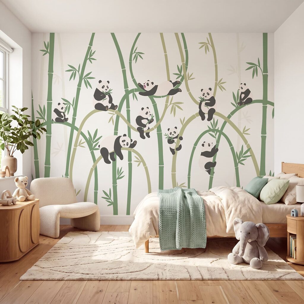 Pandas im Bambus — Interieur 1