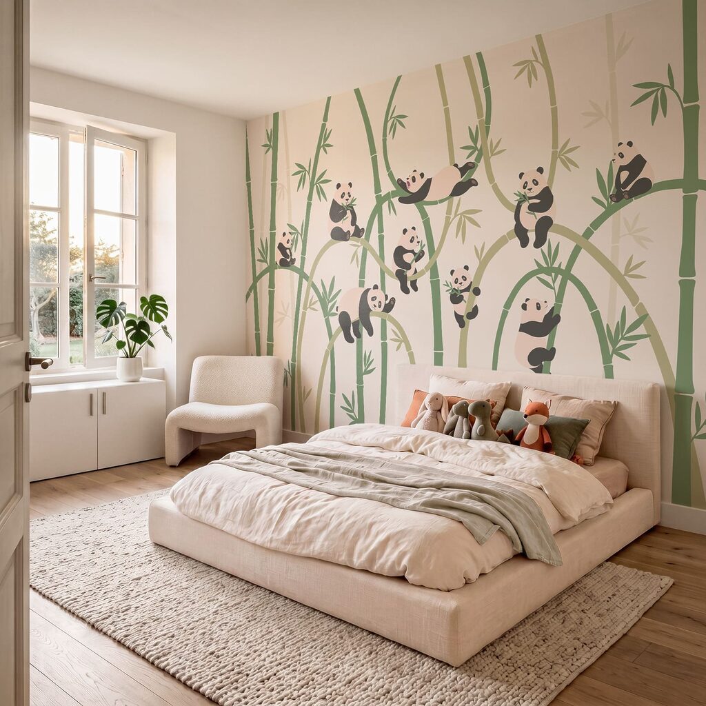 Pandas im Bambus — Interieur 2
