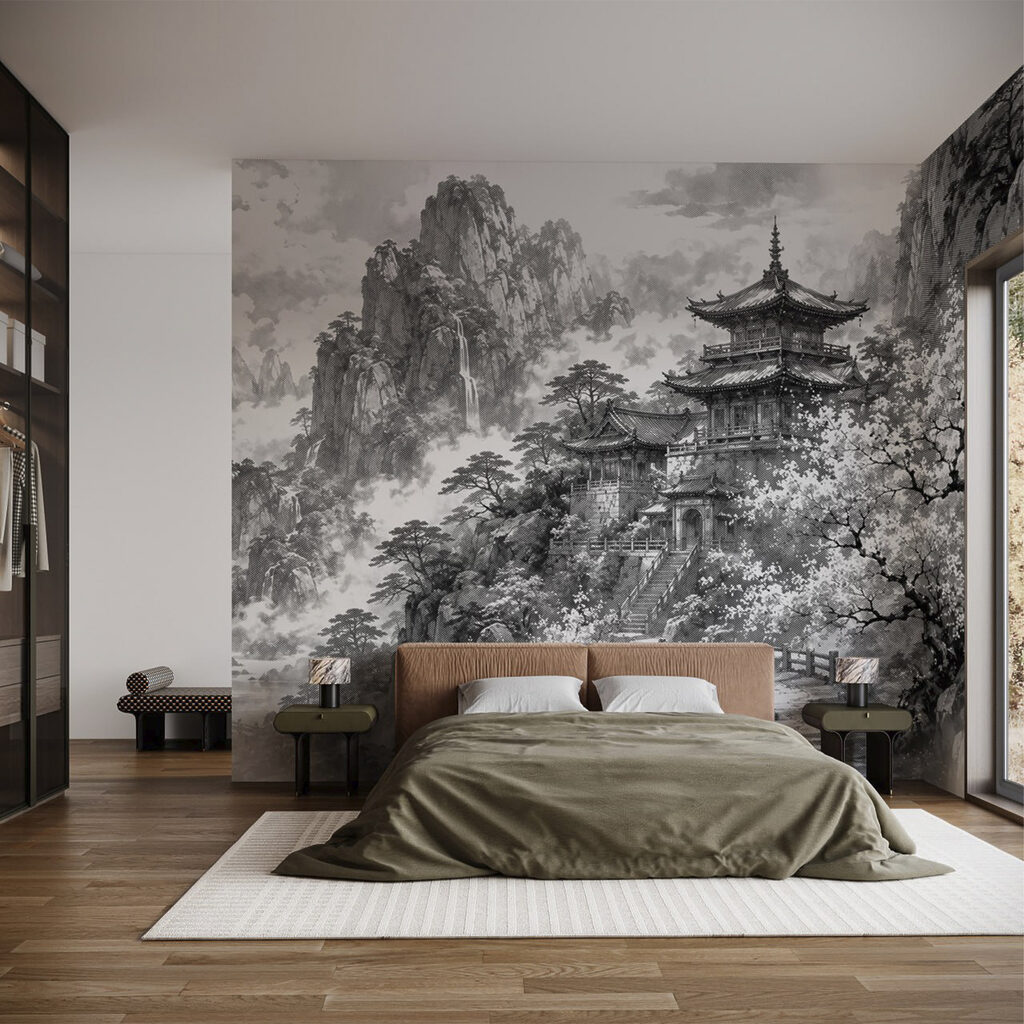 Pagoden zwischen hohen Felsen — Interieur 2