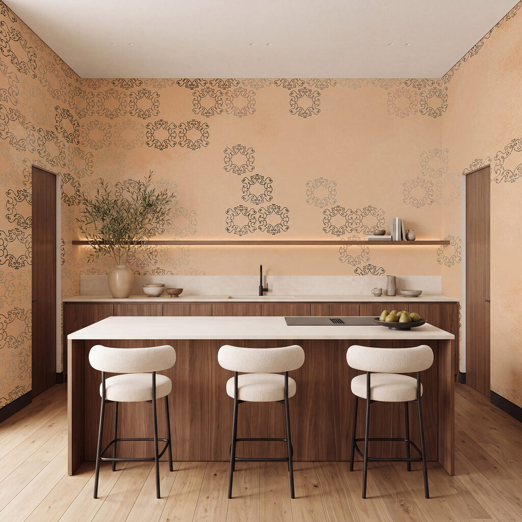 Spitzenrosetten in Gruppen — Interieur 3