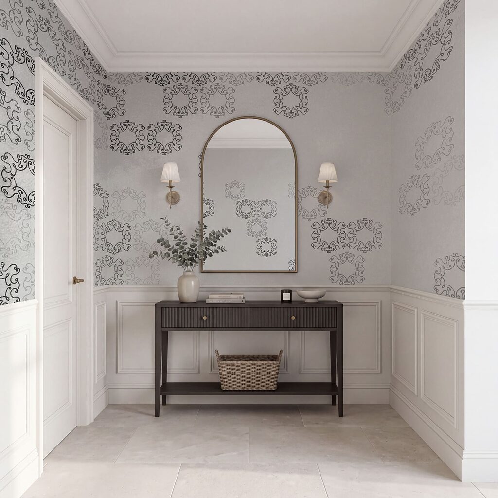 Spitzenrosetten in Gruppen — Interieur 3