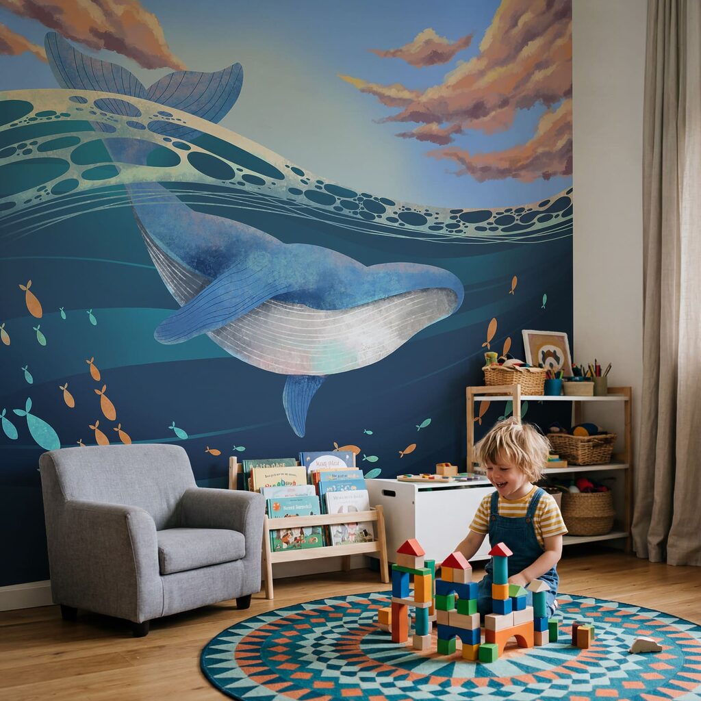 Wal unter den Wellen — Interieur 1