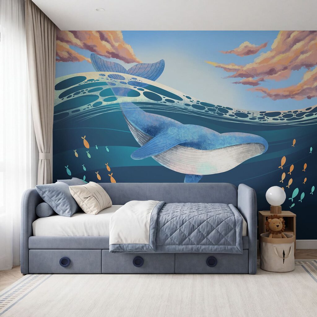 Wal unter den Wellen — Interieur 2