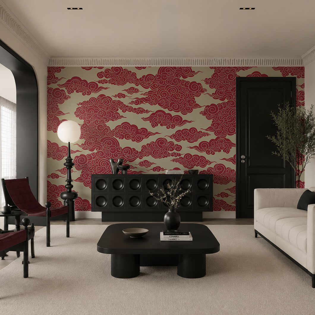 Wolken voller Schnörkel — Interieur 2