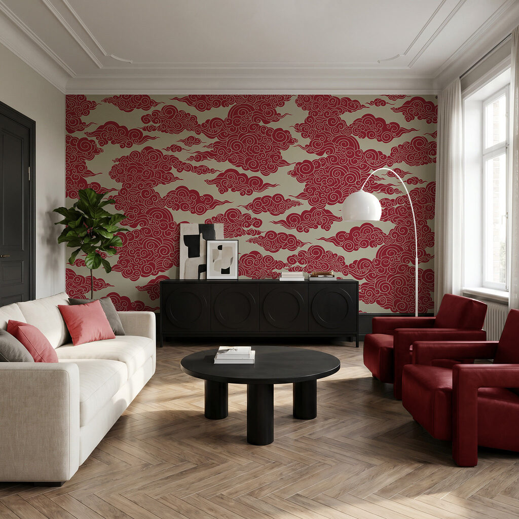 Wolken voller Schnörkel — Interieur 3