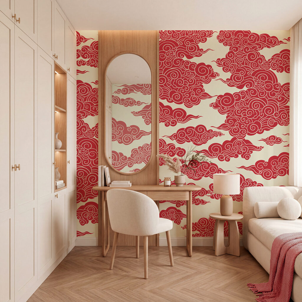 Wolken voller Schnörkel — Interieur 1