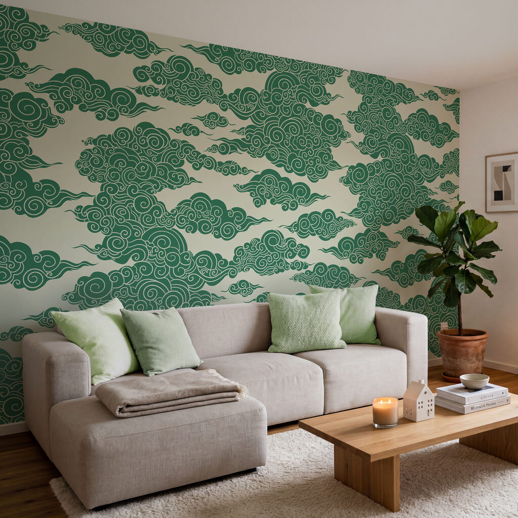 Wolken voller Schnörkel — Interieur 1