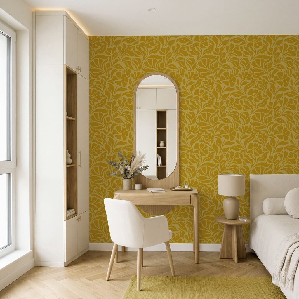 Dicht verwobene Blattzweige — Interieur 1