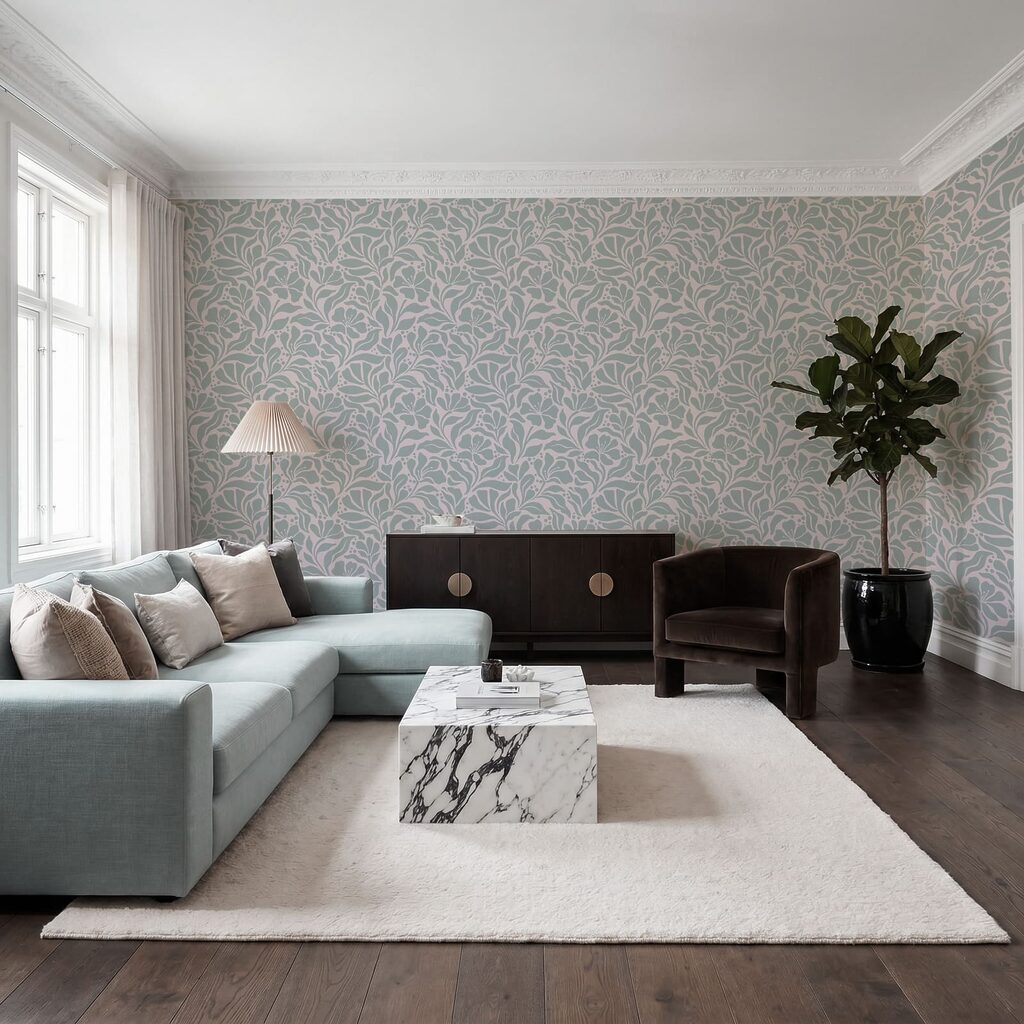 Dicht verwobene Blattzweige — Interieur 2