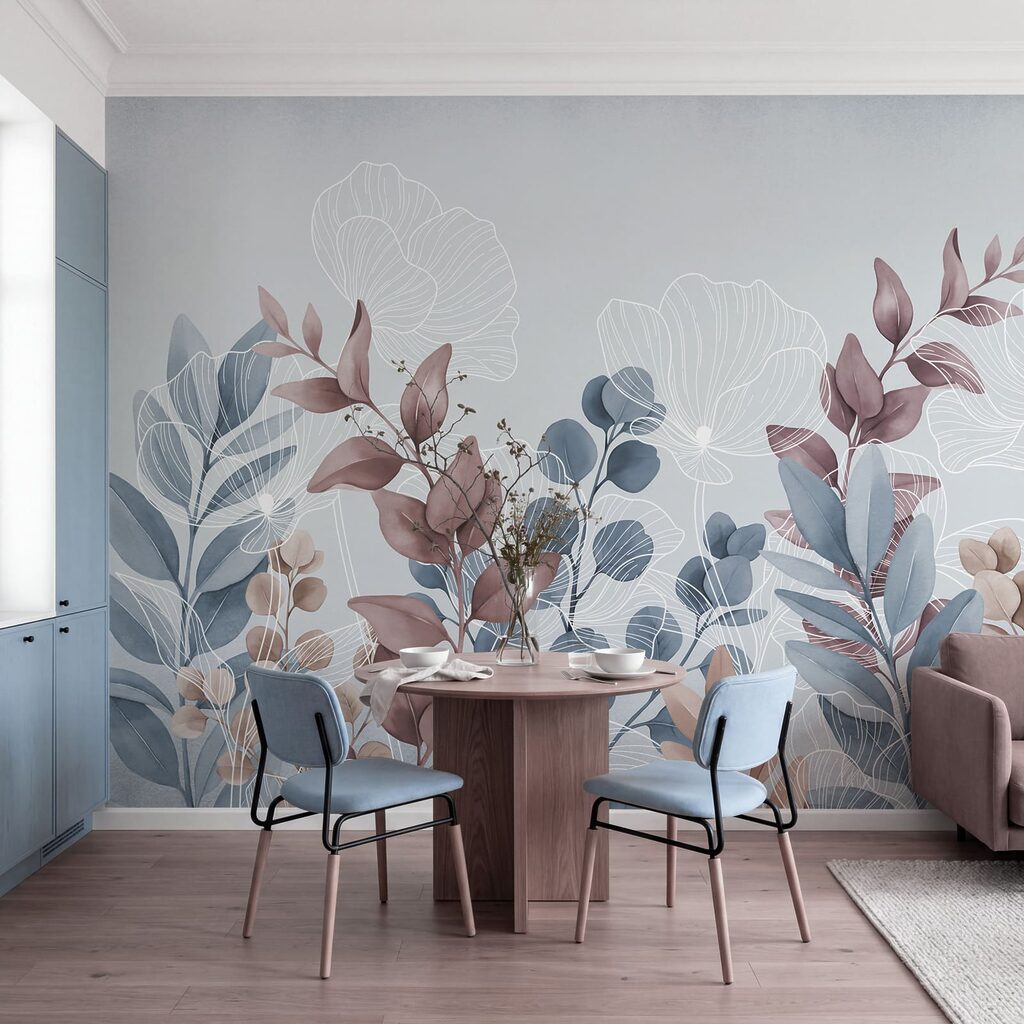 Blätter mit weißen Adern — Interieur 3