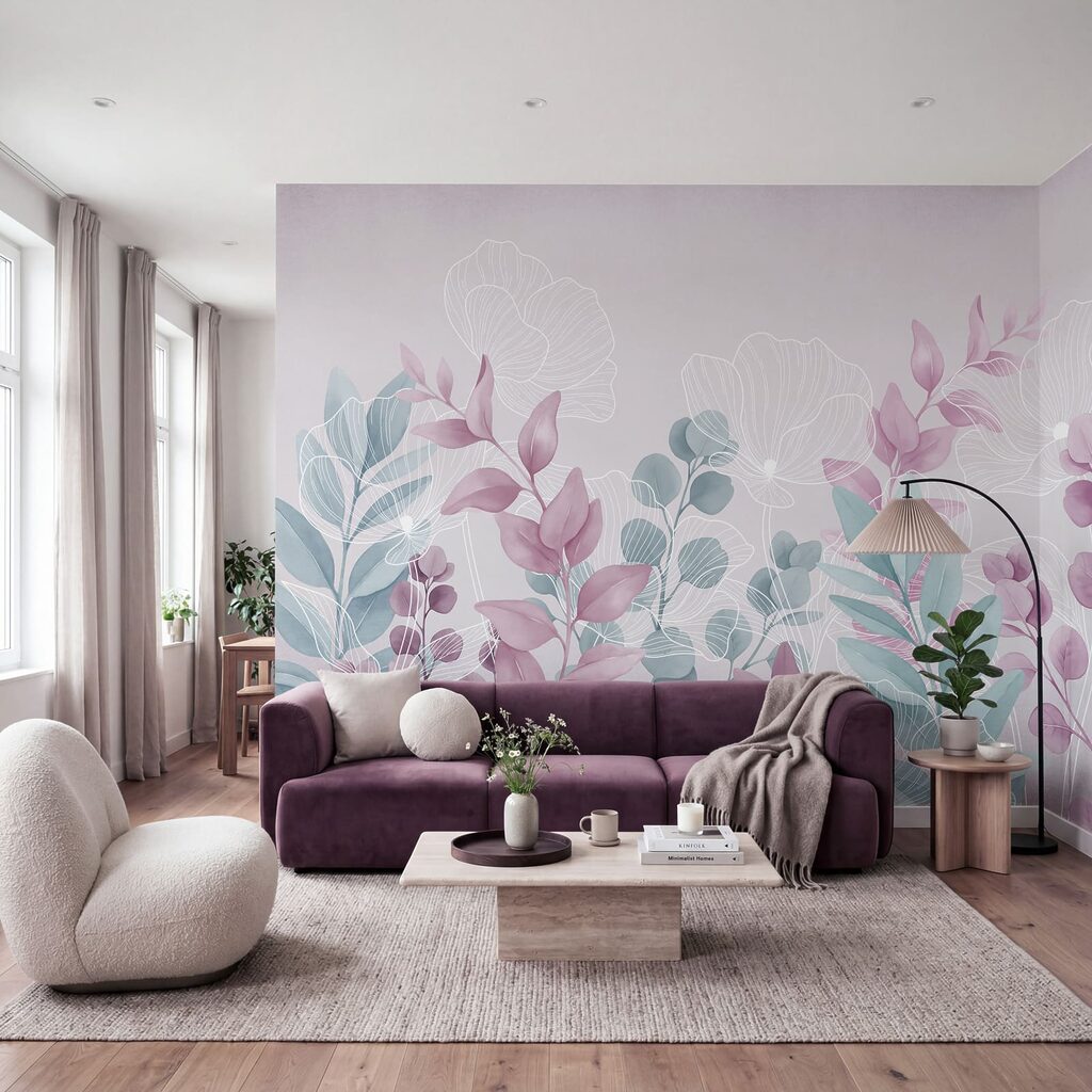 Blätter mit weißen Adern — Interieur 2