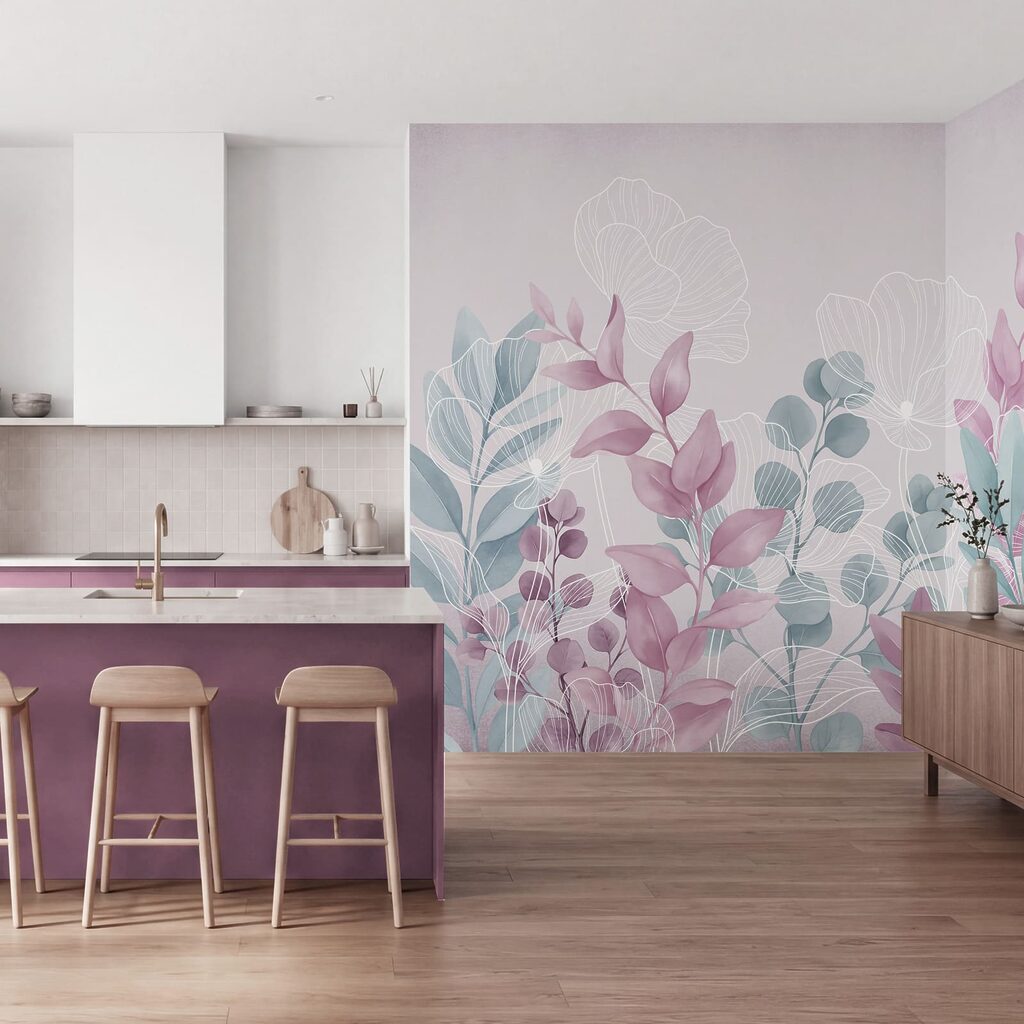 Blätter mit weißen Adern — Interieur 3