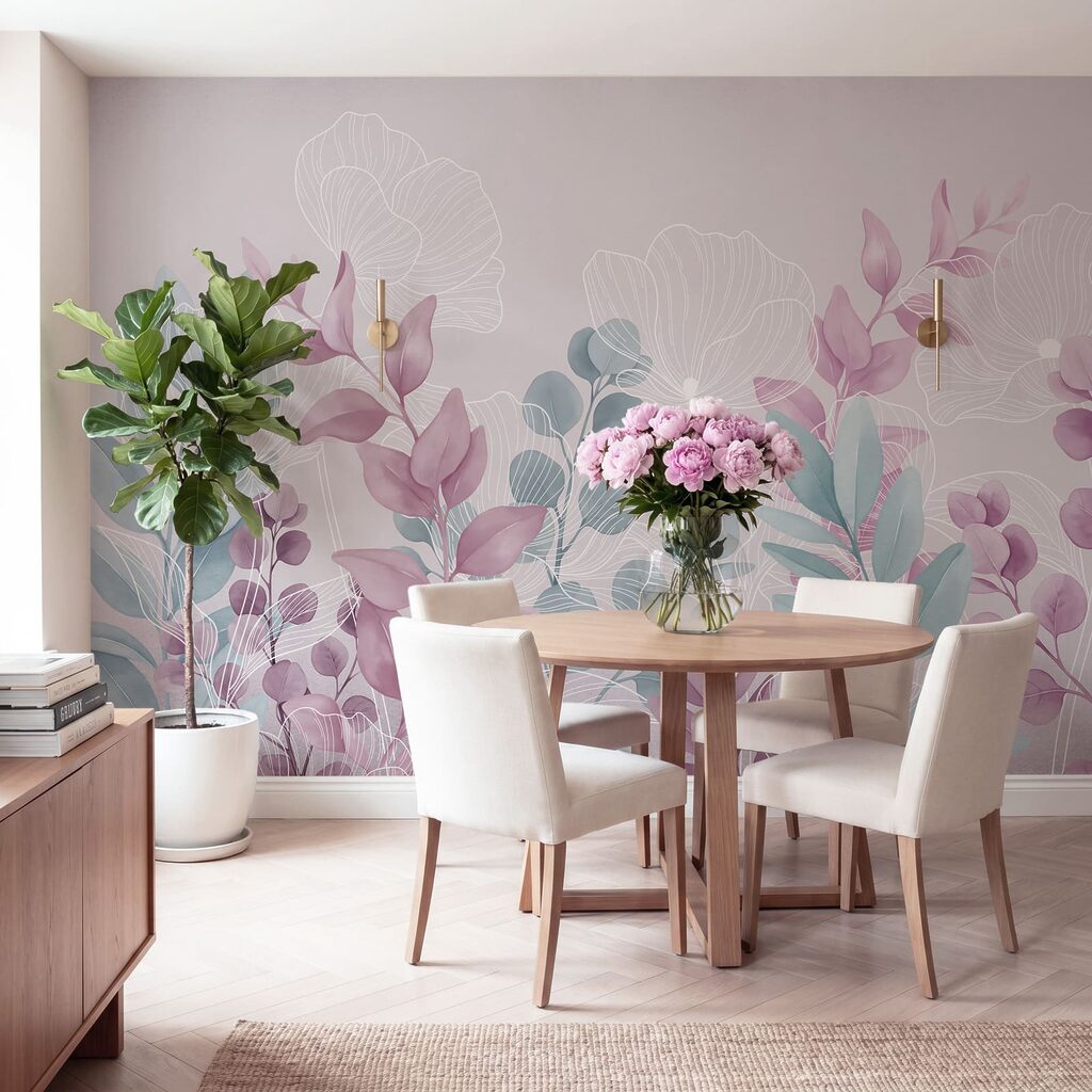 Blätter mit weißen Adern — Interieur 4