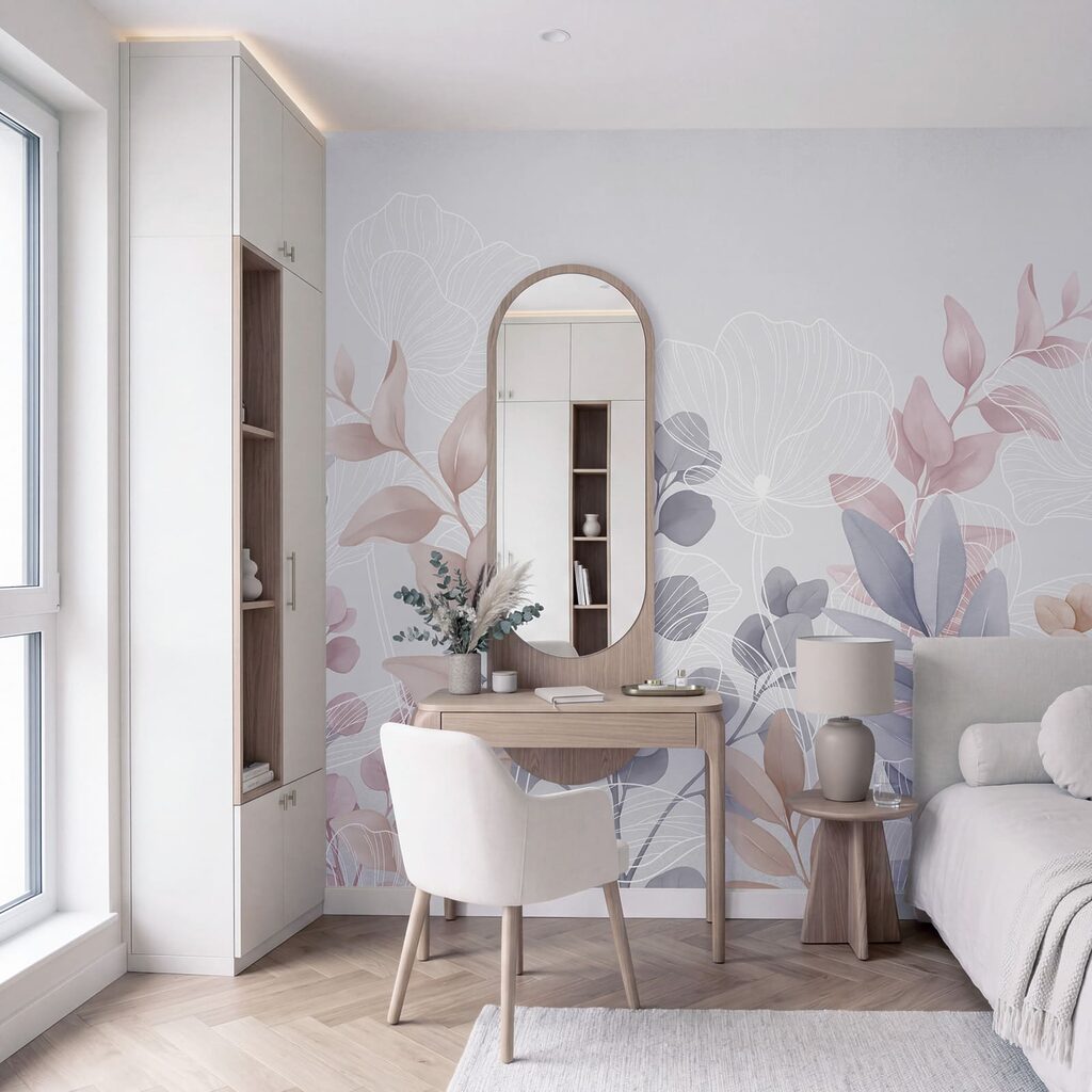 Blätter mit weißen Adern — Interieur 2